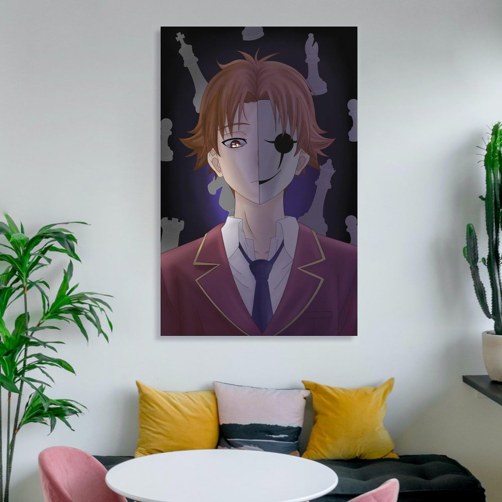 Amazon.com: SRAML Kiyotaka Ayanokoji Artworks Canvas Poster Room
